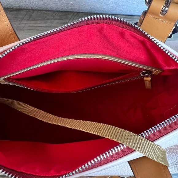 Dooney & Bourke NEW Women’s Blush Pink Pebble Leather Barrel Satchel - Picture 3 of 16